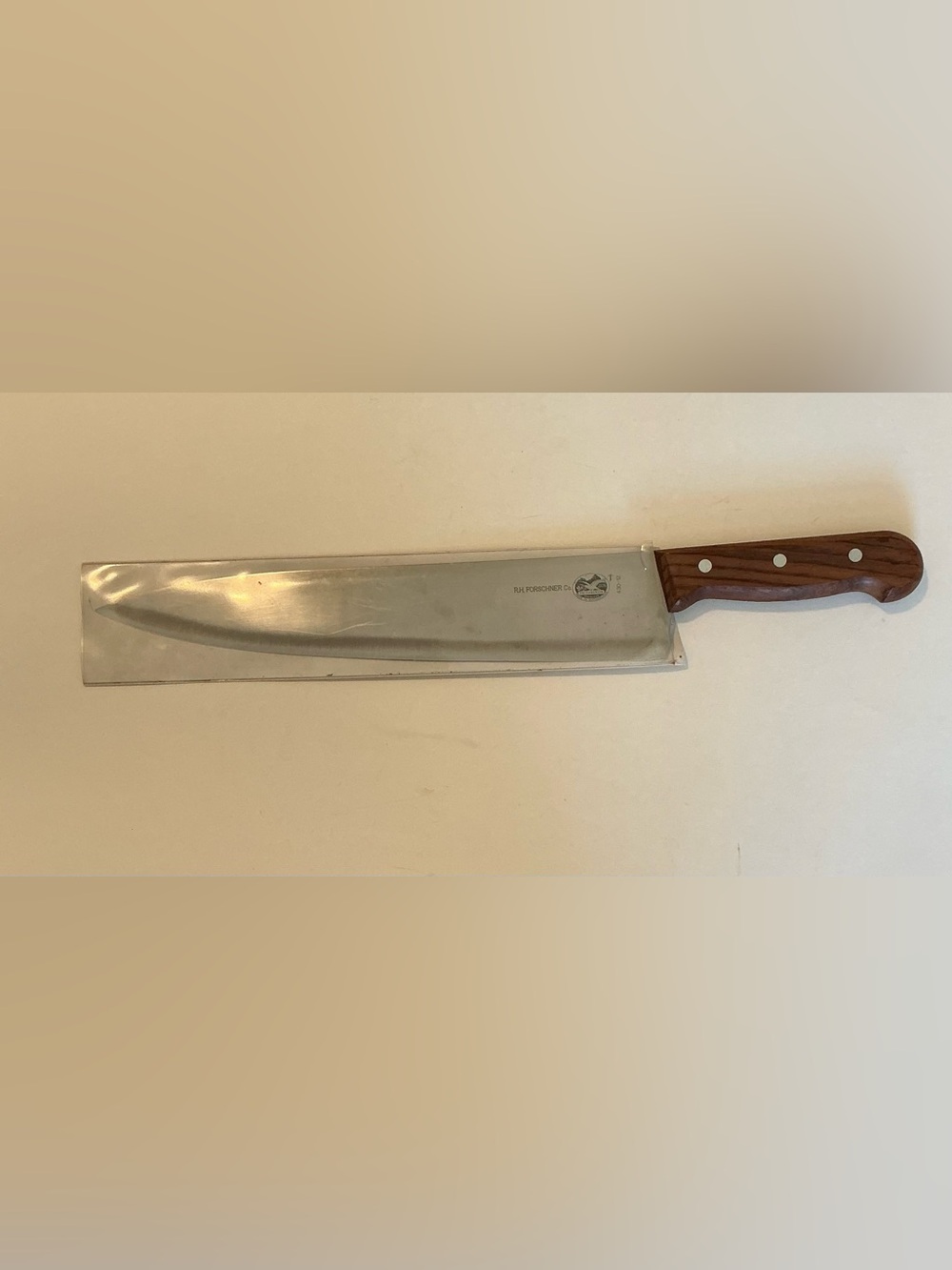 VTG R.H. Forschner Victorinox Chef knife Wood Handle 430-12